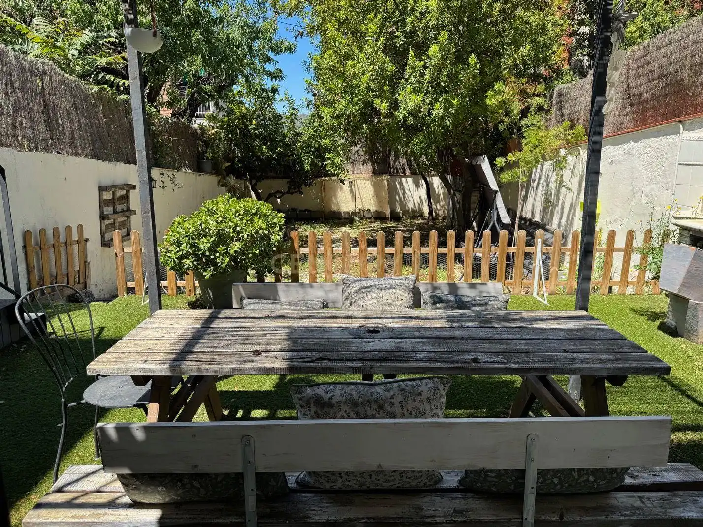 Terraza de Apartamento en venta en Barcelona con Aire acondicionado, Jardín privado y Trastero