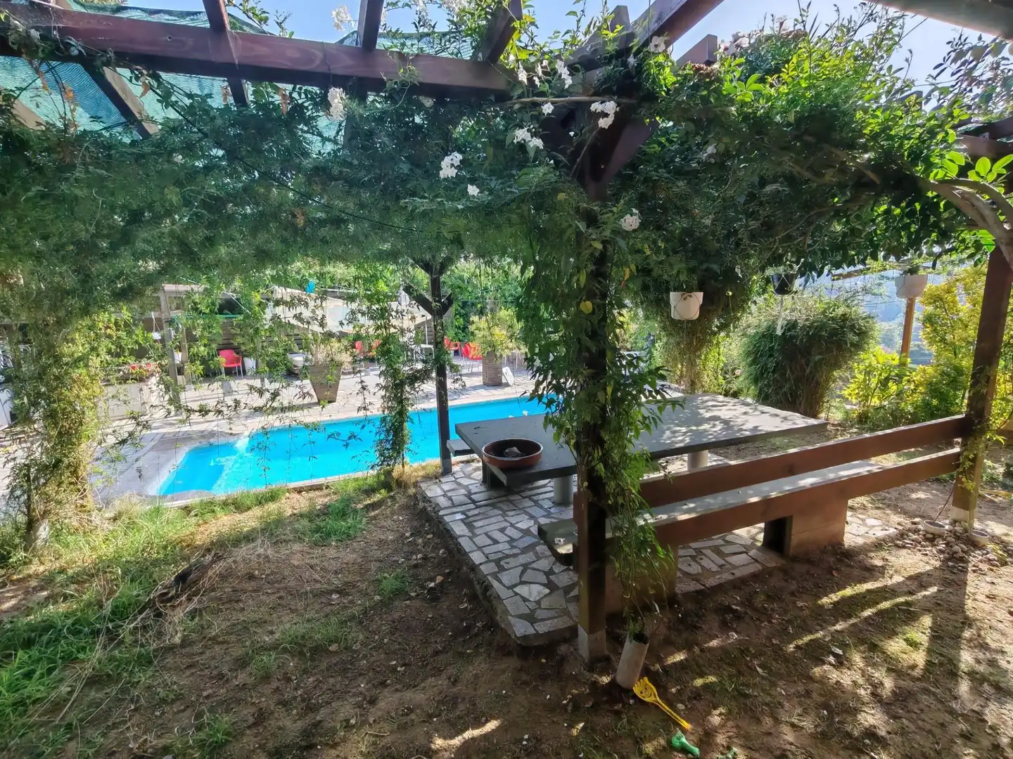 Piscina de Casa o xalet en venda en Mos amb Calefacció, Jardí privat i Traster