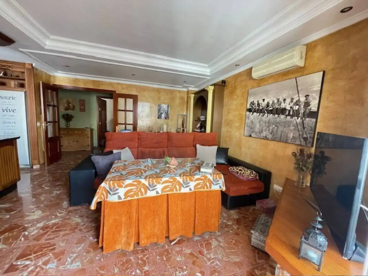 Sala d'estar de Pis en venda en Estepona amb Terrassa, Traster i Moblat
