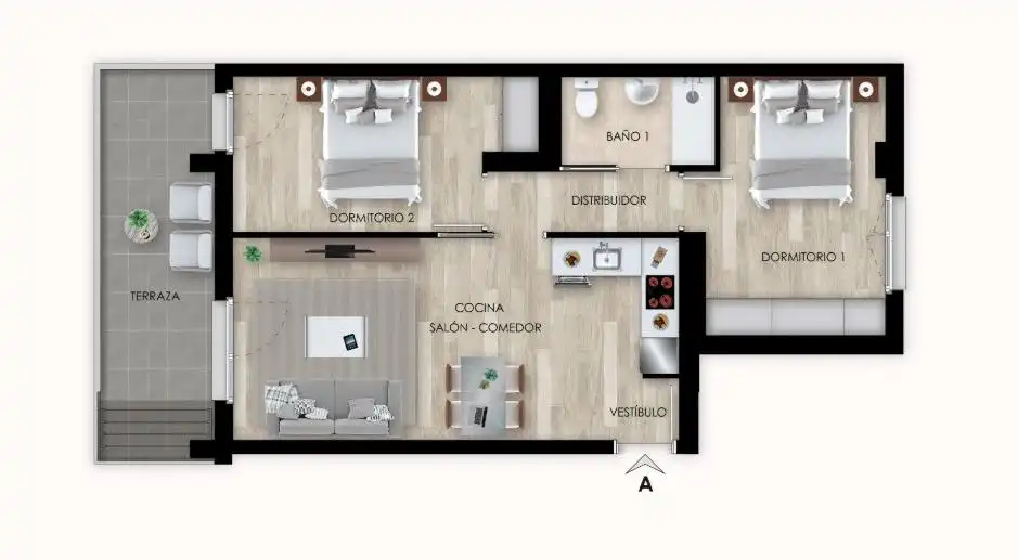 Flat for sale in Berriozar, Navarra