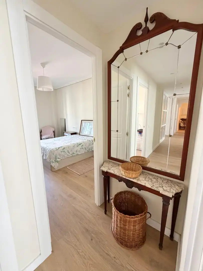 Bedroom of Flat for rent in  Logroño  with Heating, Terrace and Furnished