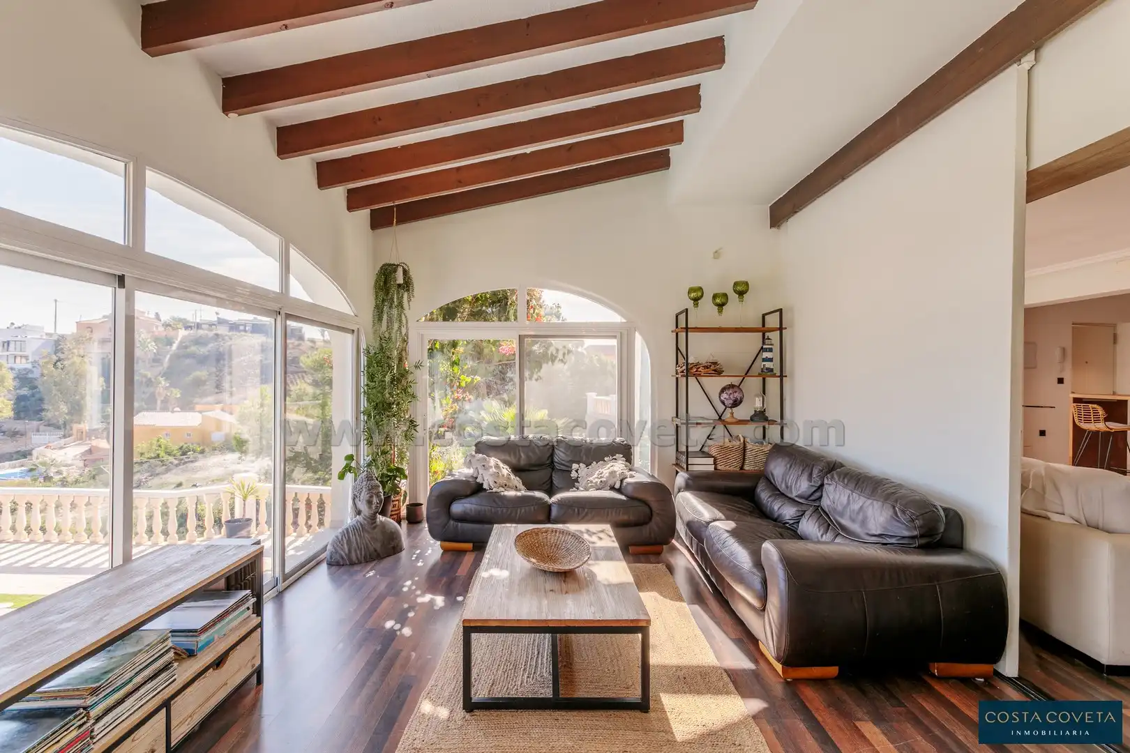 Living room of Houses for sale in El Campello  with Air Conditioner, Private garden and Terrace