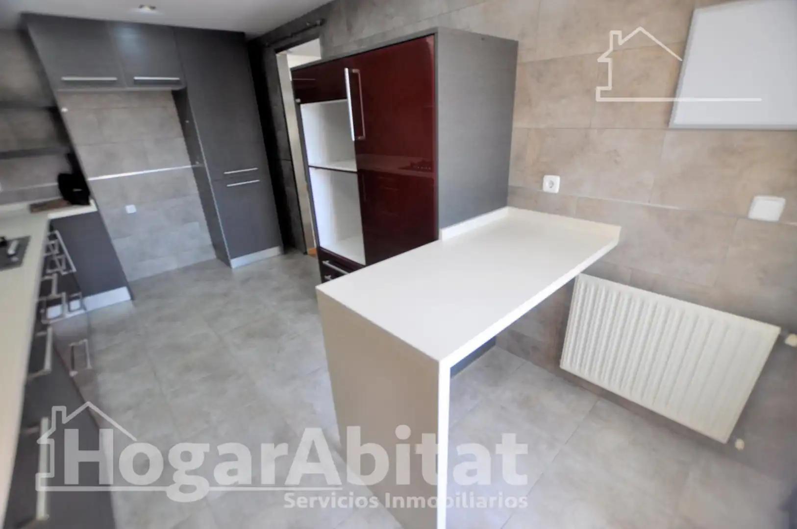 Cocina de Ático en venta en El Puig de Santa Maria con Aire acondicionado, Calefacción y Parquet