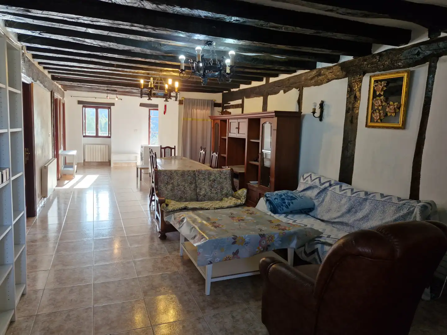 Living room of Houses for rent in Orozko  with Heating, Private garden and Storage room