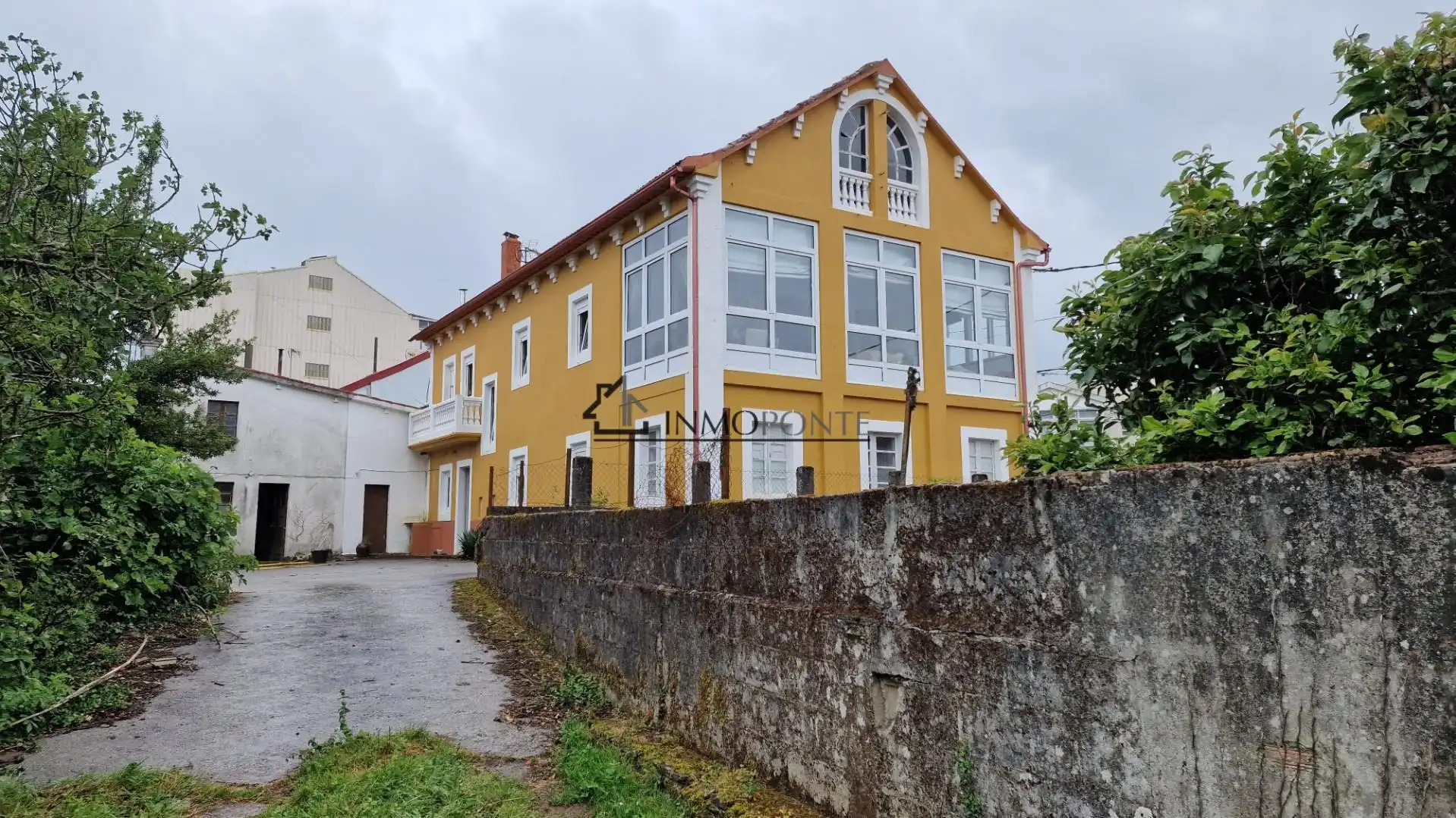 Vista exterior de Casa o chalet en venta en Forcarei con Jardín privado