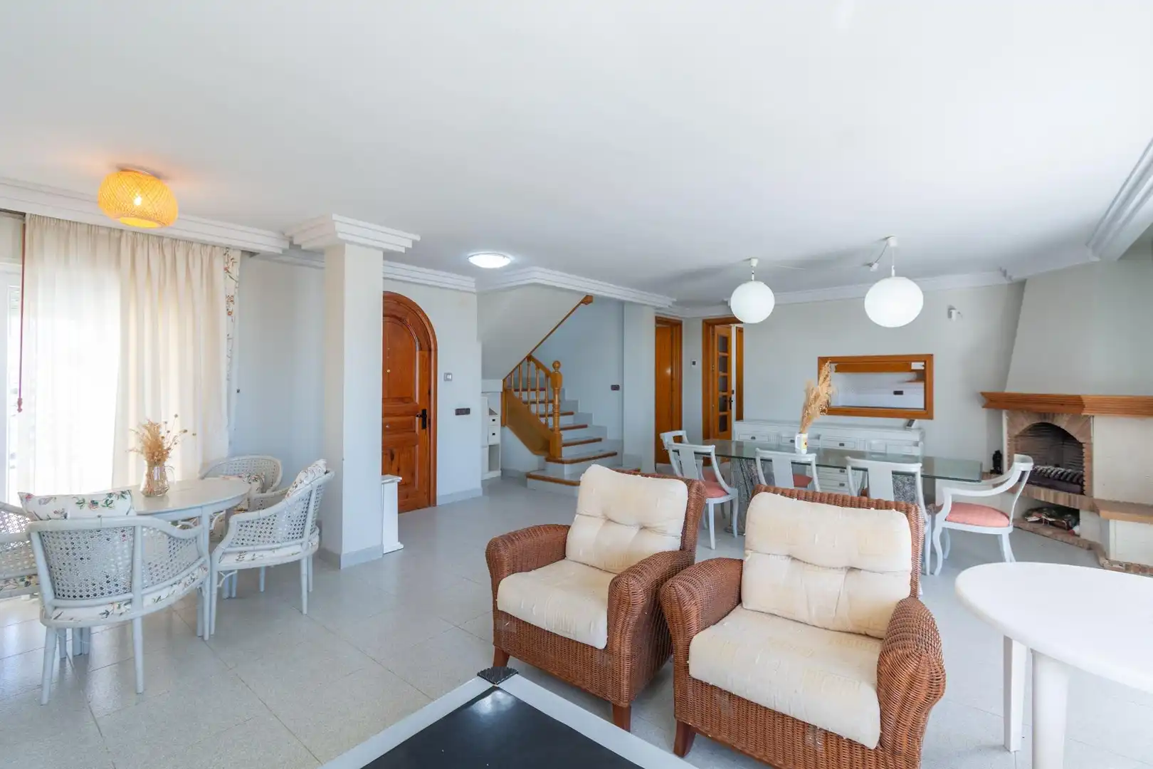 Sala d'estar de Casa o xalet en venda en La Manga del Mar Menor amb Jardí privat, Terrassa i Traster