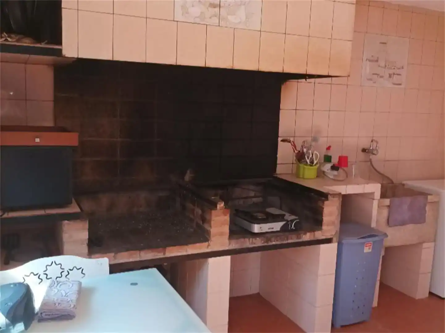 Cuina de Casa o xalet en venda en Borriol amb Aire condicionat, Piscina i Balcó