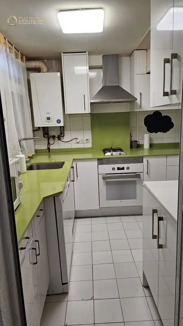 Kitchen of Flat for sale in Madrid  with Air Conditioner, Heating and Terrace