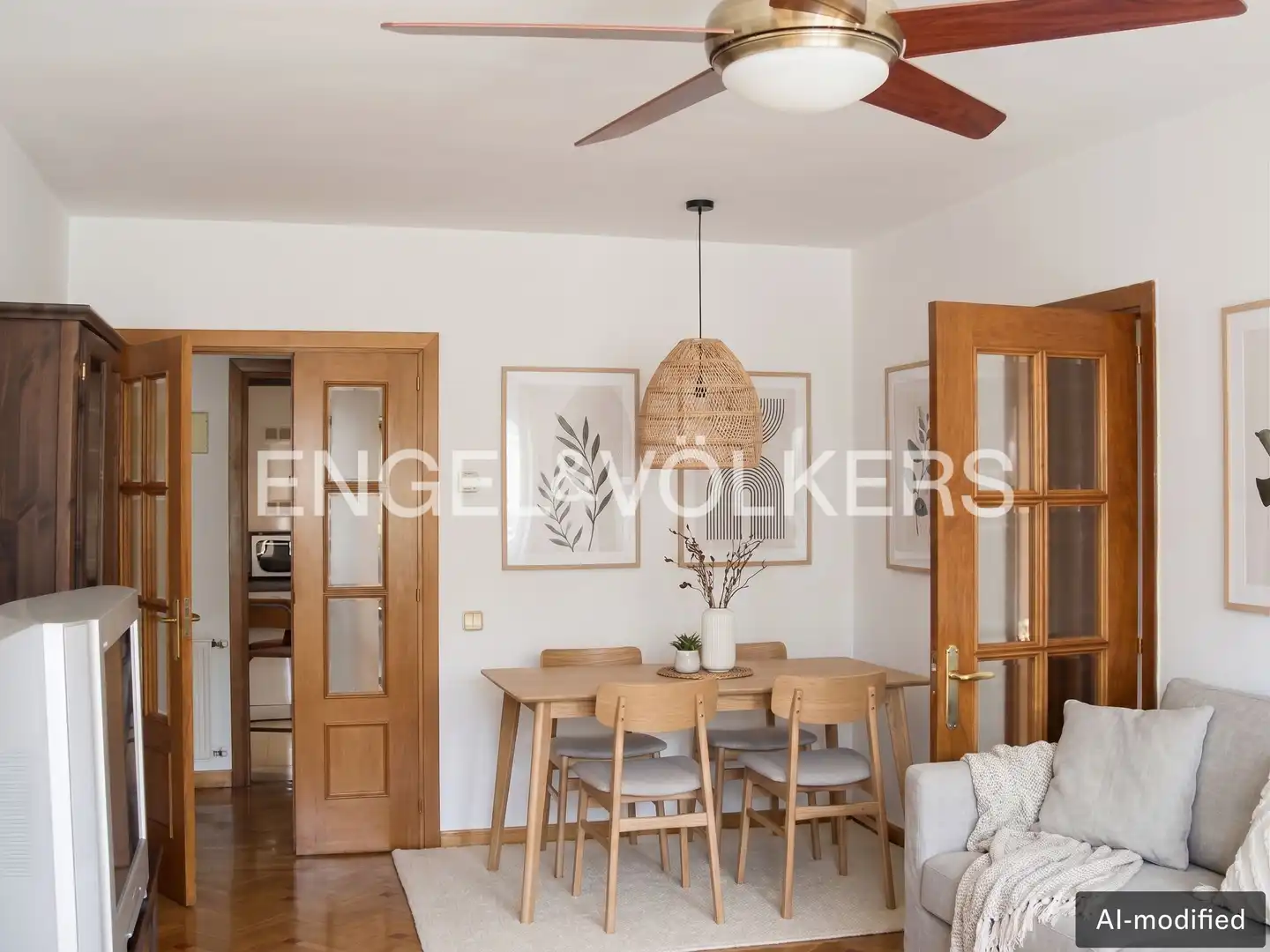 Comedor de Piso en venta en Madrid con Aire acondicionado, Calefacción y Jardín privado