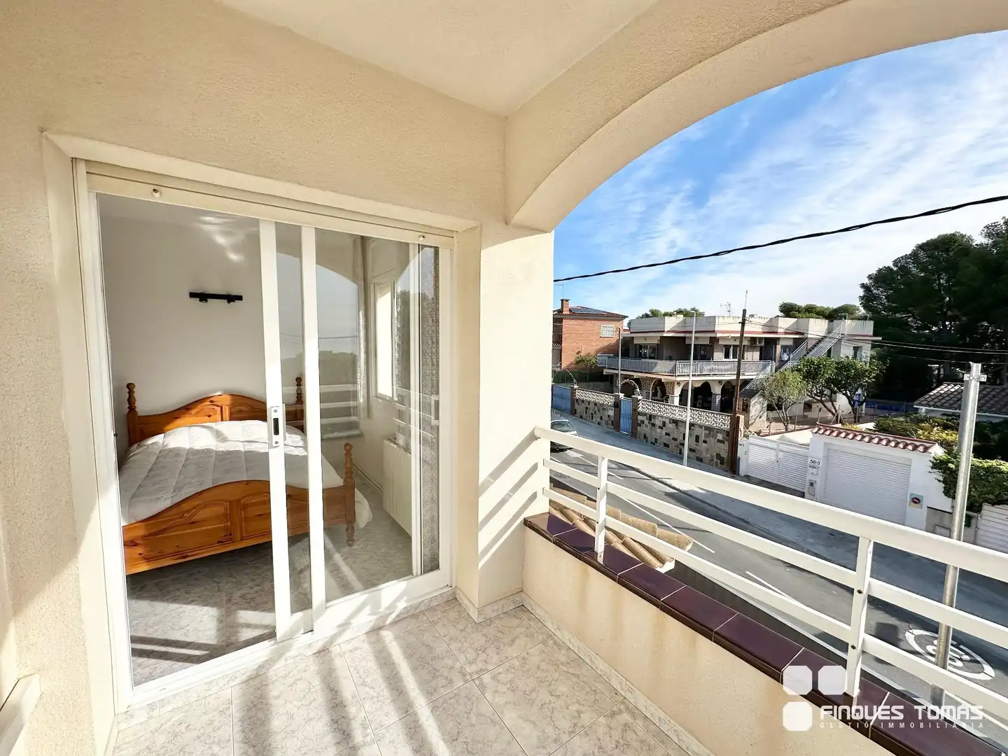 Balcony of Houses for sale in Calafell  with Heating, Private garden and Terrace