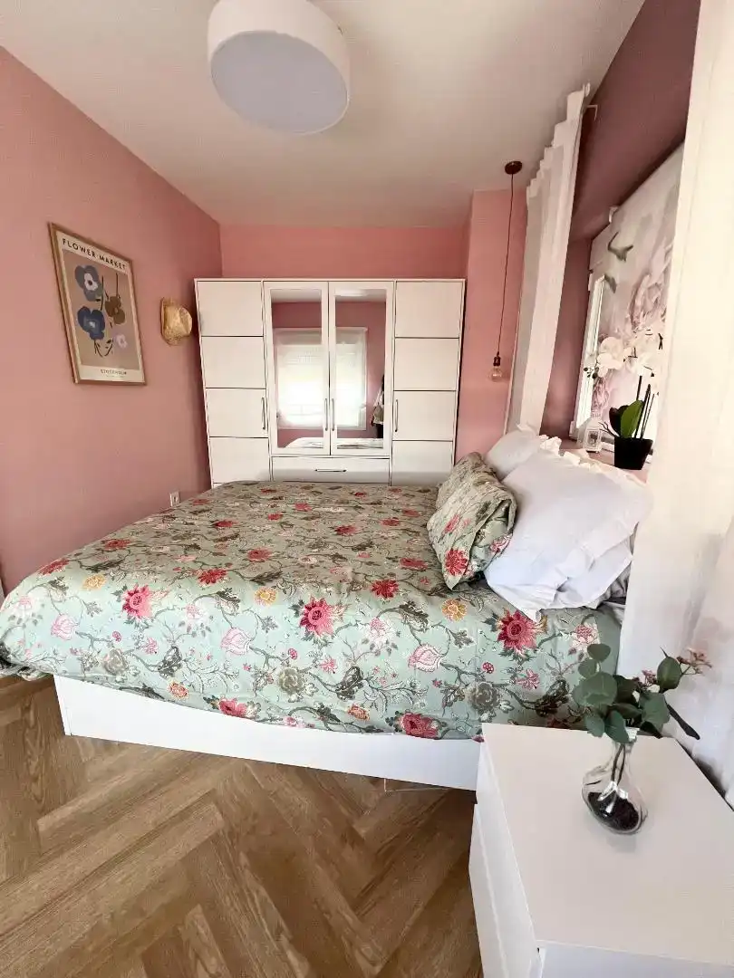Schlafzimmer von Wohnungen zur Miete in Benalmádena mit Klimaanlage