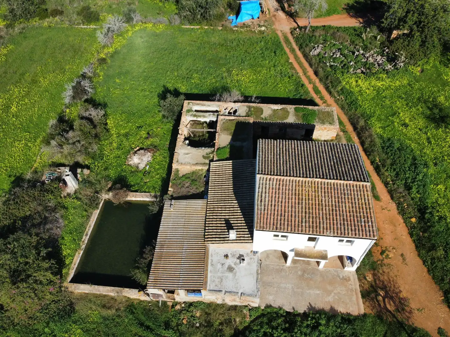 Jardí de Finca rústica en venda en Santa Eulària des Riu