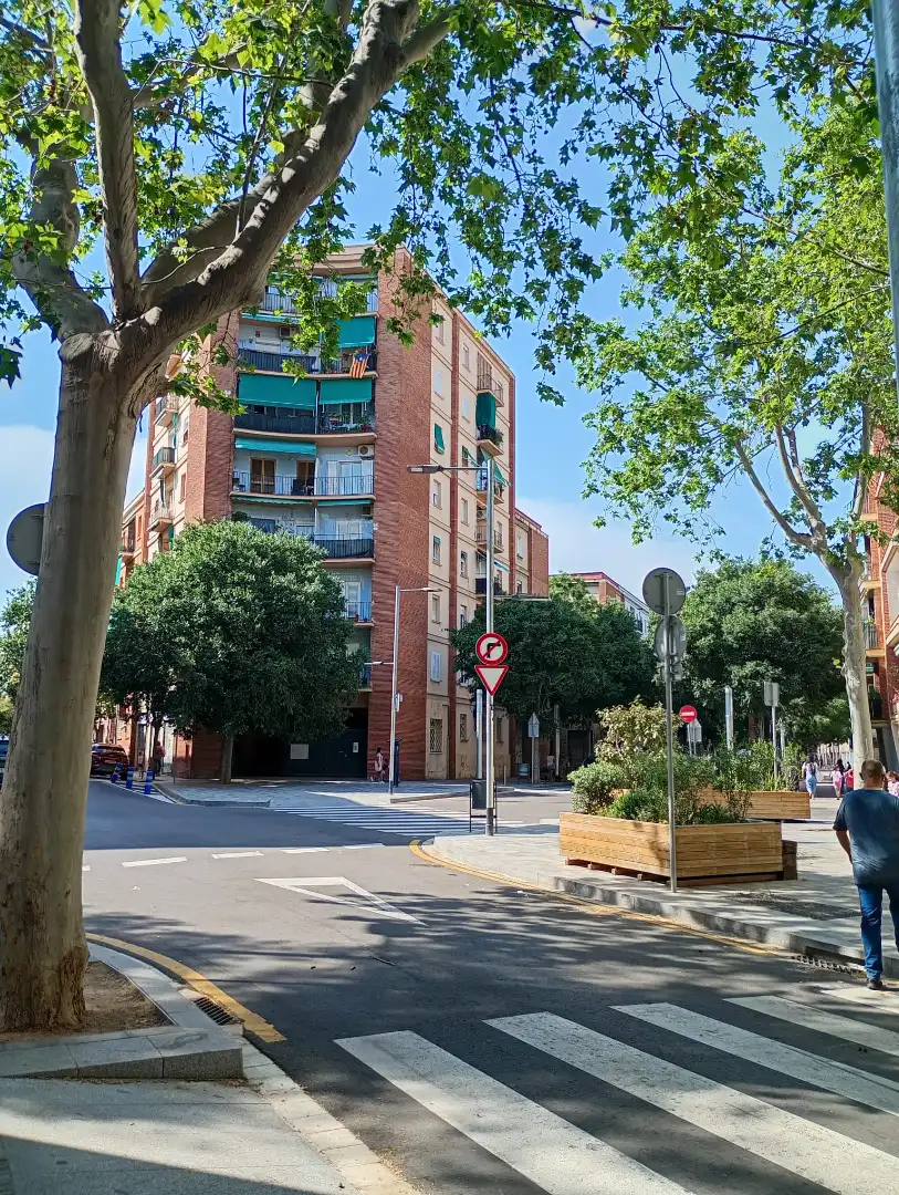 Vista exterior de Piso en venta en Barcelona con Aire acondicionado, Calefacción y Balcón