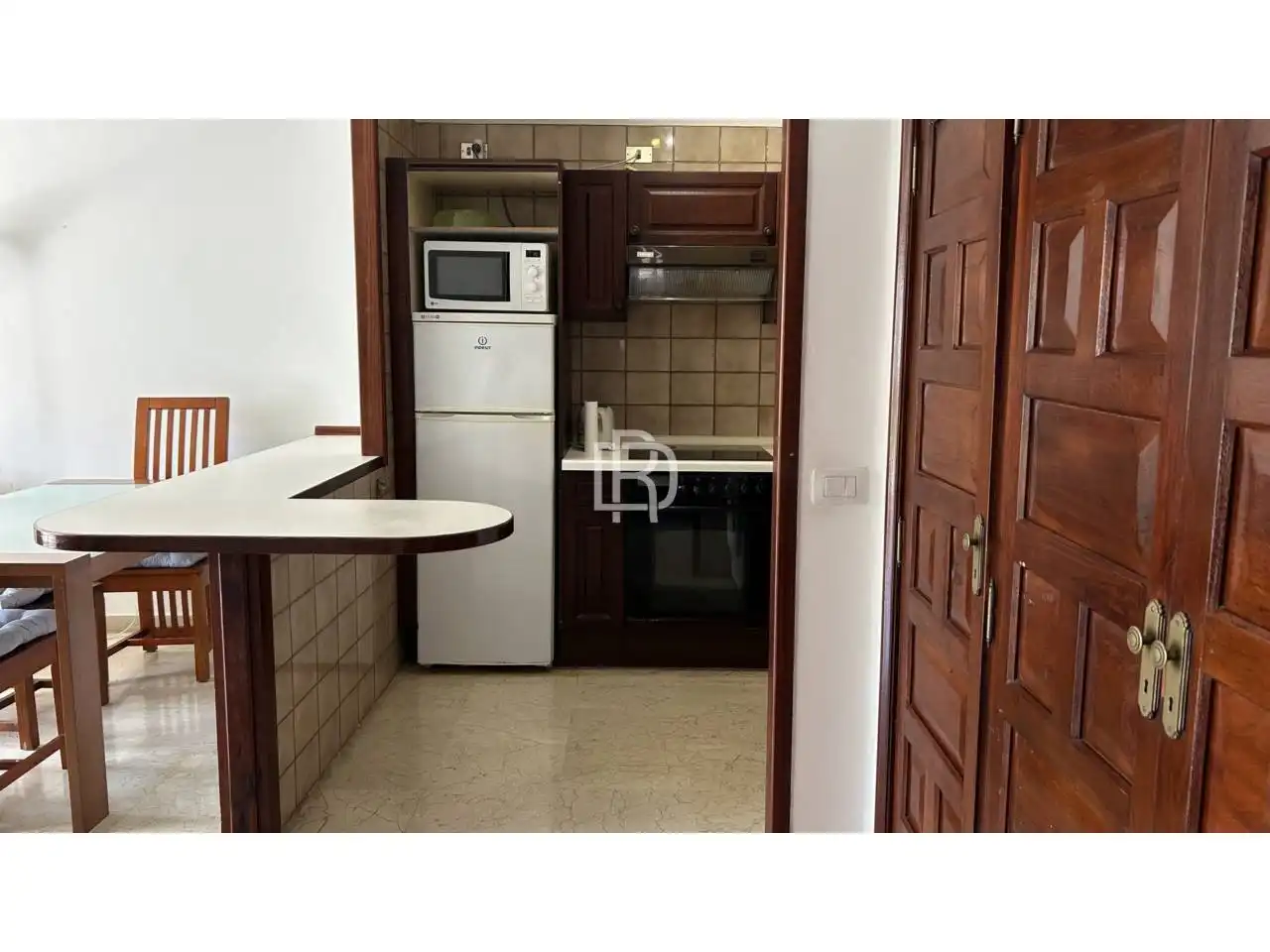 Kitchen of Flat for rent in Puerto de la Cruz  with Private garden, Terrace and Furnished