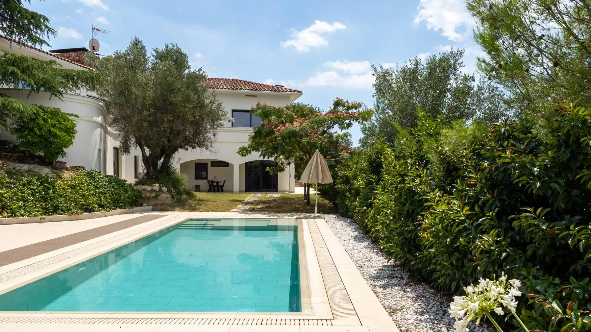 Swimming pool of Houses for sale in Sentmenat  with Air Conditioner, Heating and Private garden