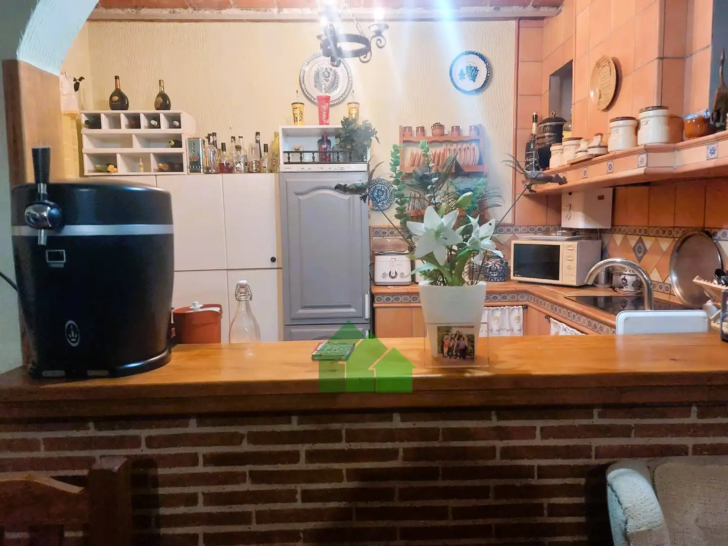 Cuina de Casa o xalet en venda en Montijo amb Traster, Piscina i TV