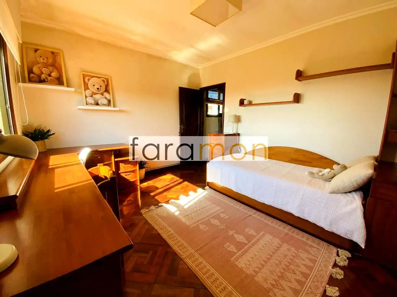 Bedroom of Houses for sale in Vigo   with Private garden, Parquet flooring and Terrace