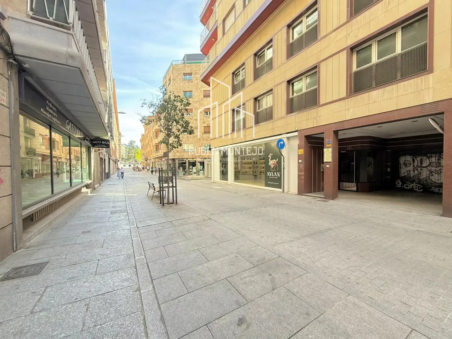 Vista exterior de Garatge en venda en Salamanca
