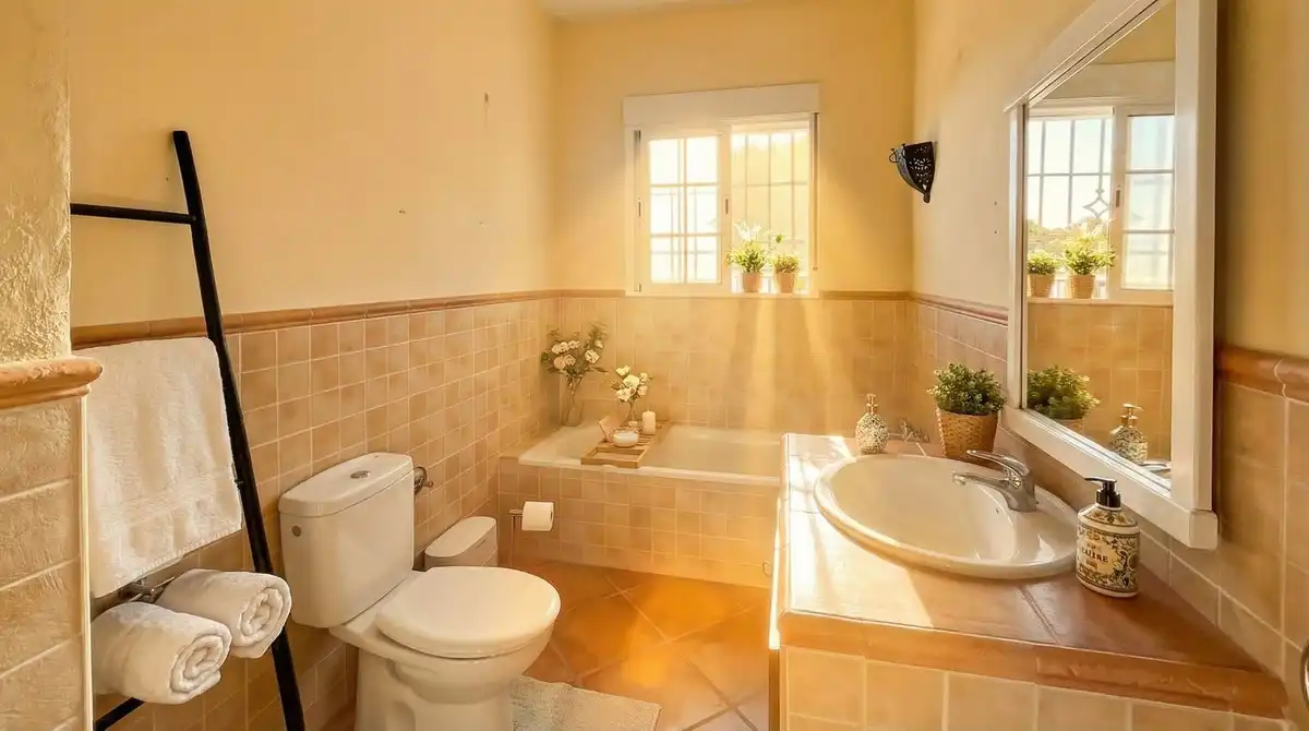 Baño de Casa o chalet en venta en Colmenar con Terraza, Trastero y Piscina