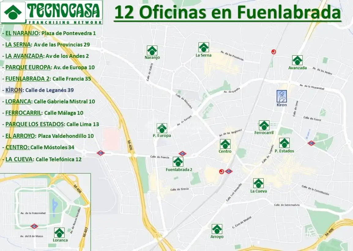 Exterior view of Flat for sale in Fuenlabrada  with Air Conditioner, Heating and Community pool