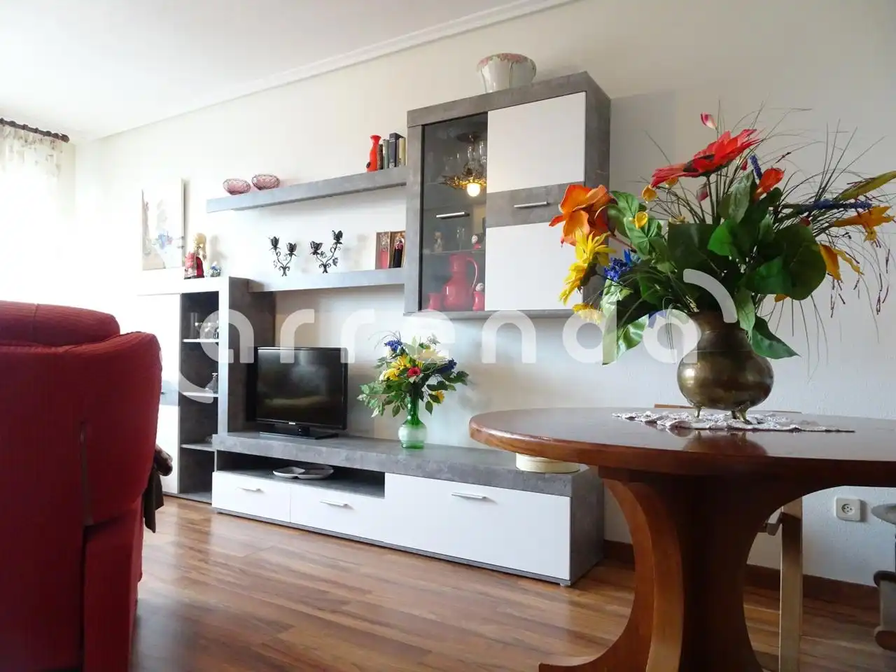 Living room of Flat for rent in Santander  with Heating and Furnished
