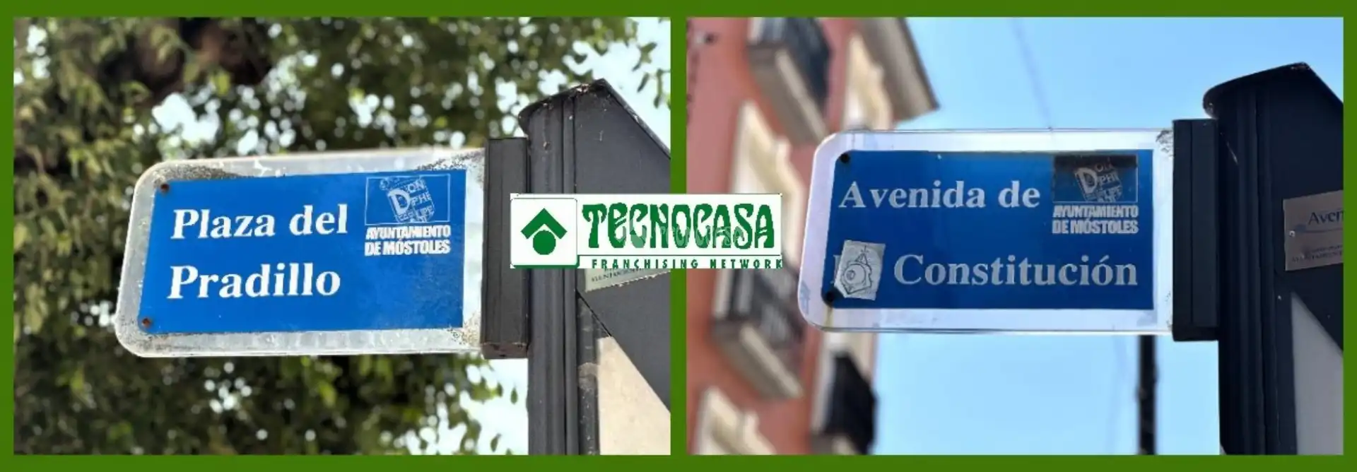 Vista exterior de Piso en venta en Móstoles con Aire acondicionado, Jardín privado y Terraza