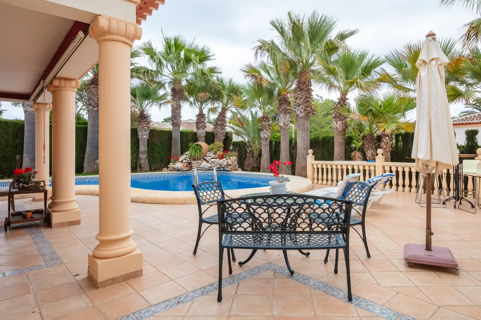 Terrace of Houses for sale in Jávea / Xàbia  with Air Conditioner, Private garden and Terrace