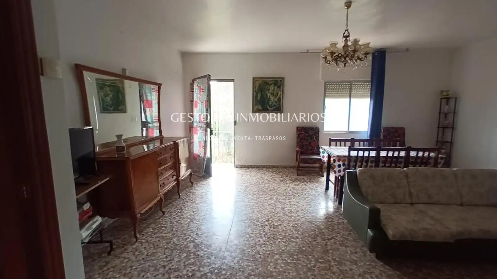 Sala d'estar de Casa o xalet en venda en Alcoy / Alcoi amb Calefacció