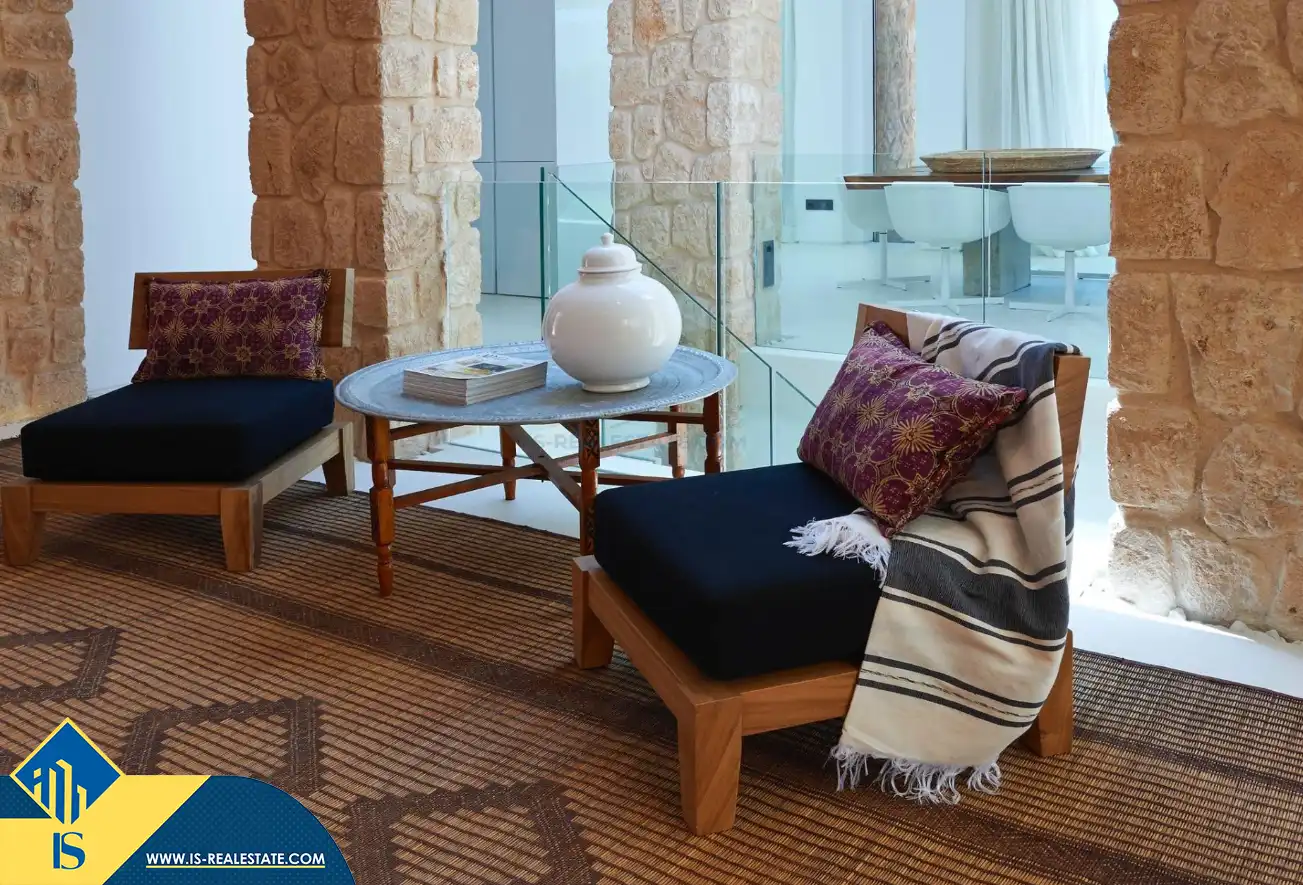 Sala d'estar de Casa o xalet en venda en Sant Josep de sa Talaia amb Aire condicionat, Calefacció i Jardí privat