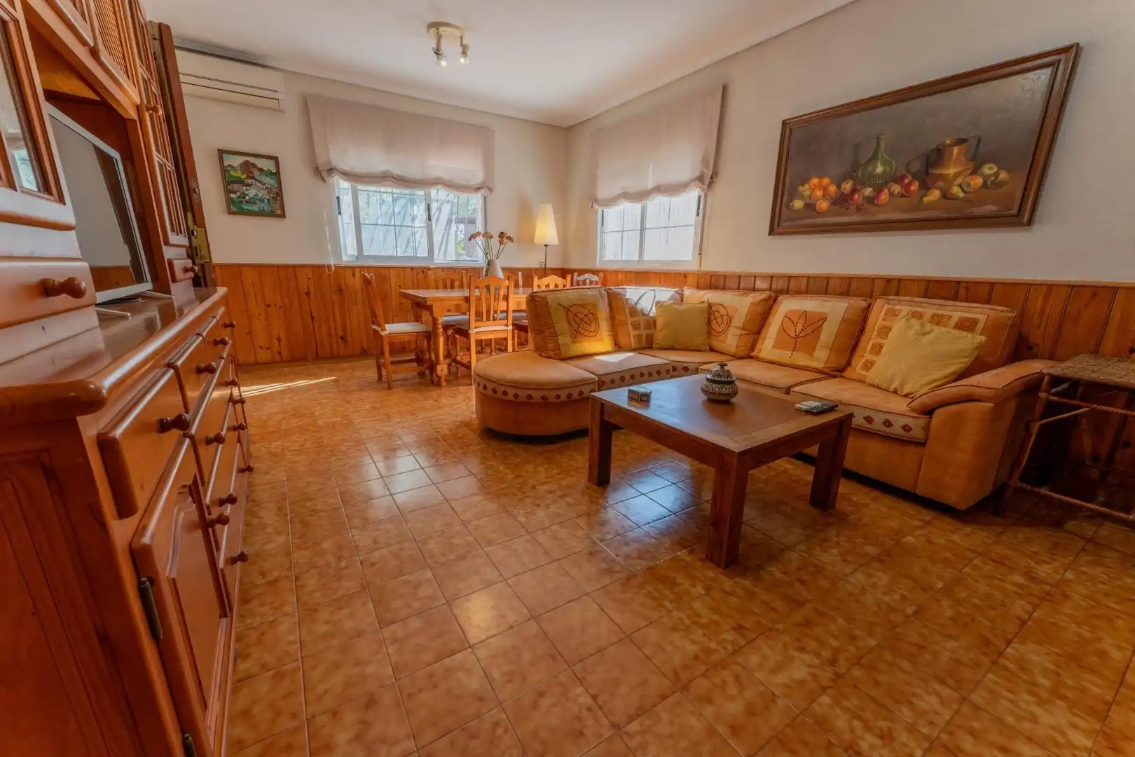 Sala de estar de Casa o chalet en venta en Elche / Elx con Jardín privado, Terraza y Piscina