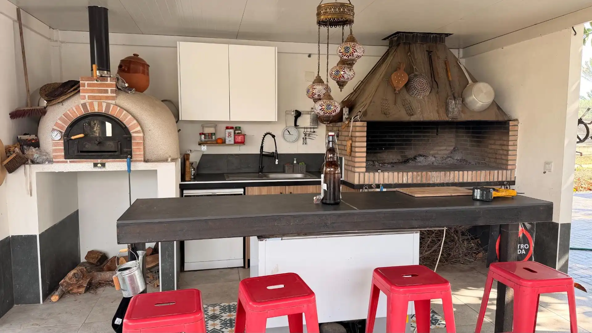 Küche von Haus oder Chalet zum Verkauf in Elche / Elx mit Klimaanlage, Heizung und Privatgarten