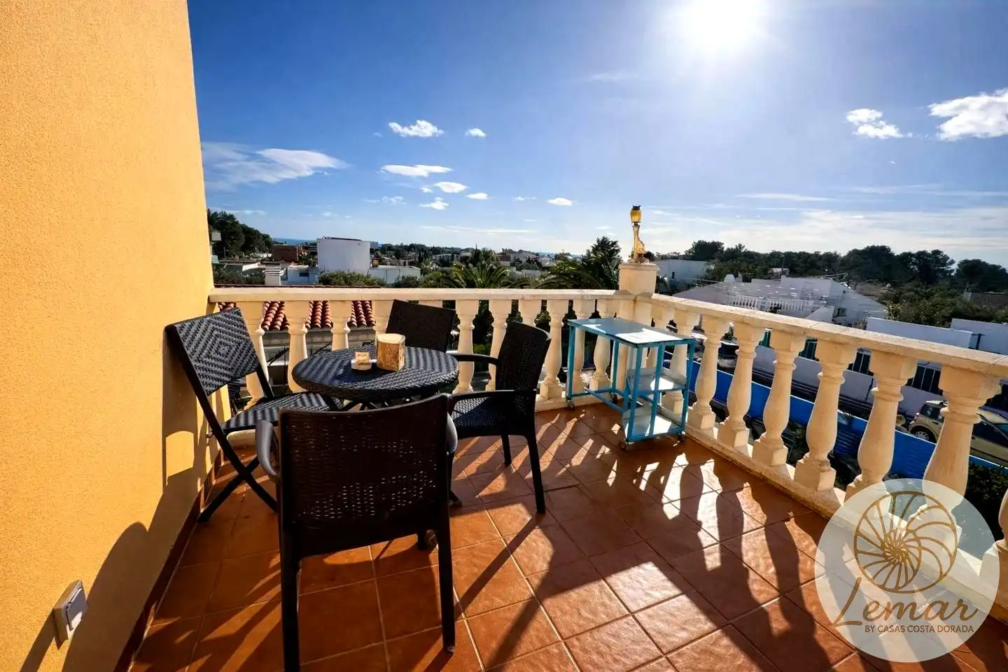 Terraza de Casa o chalet en venta en L'Ametlla de Mar  con Aire acondicionado, Jardín privado y Terraza