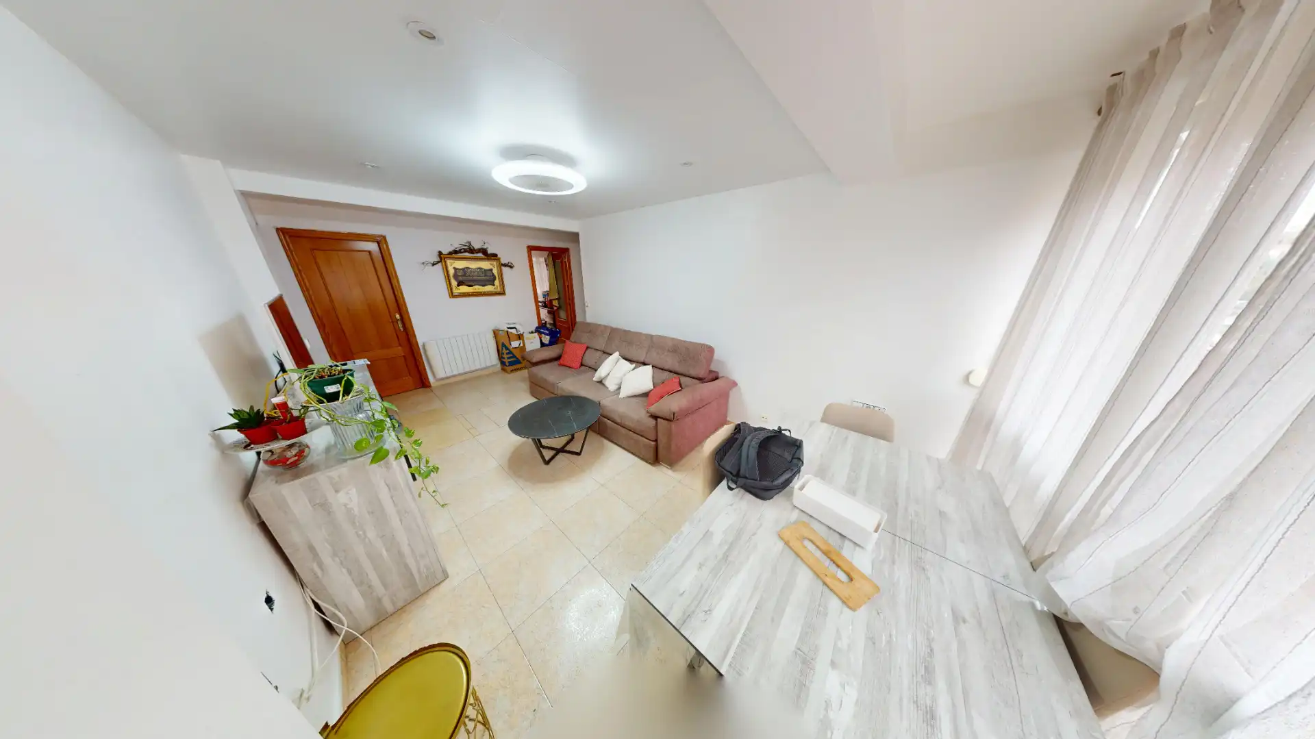 Sala de estar de Piso en venta en Alicante / Alacant con Amueblado, Horno y Lavadora