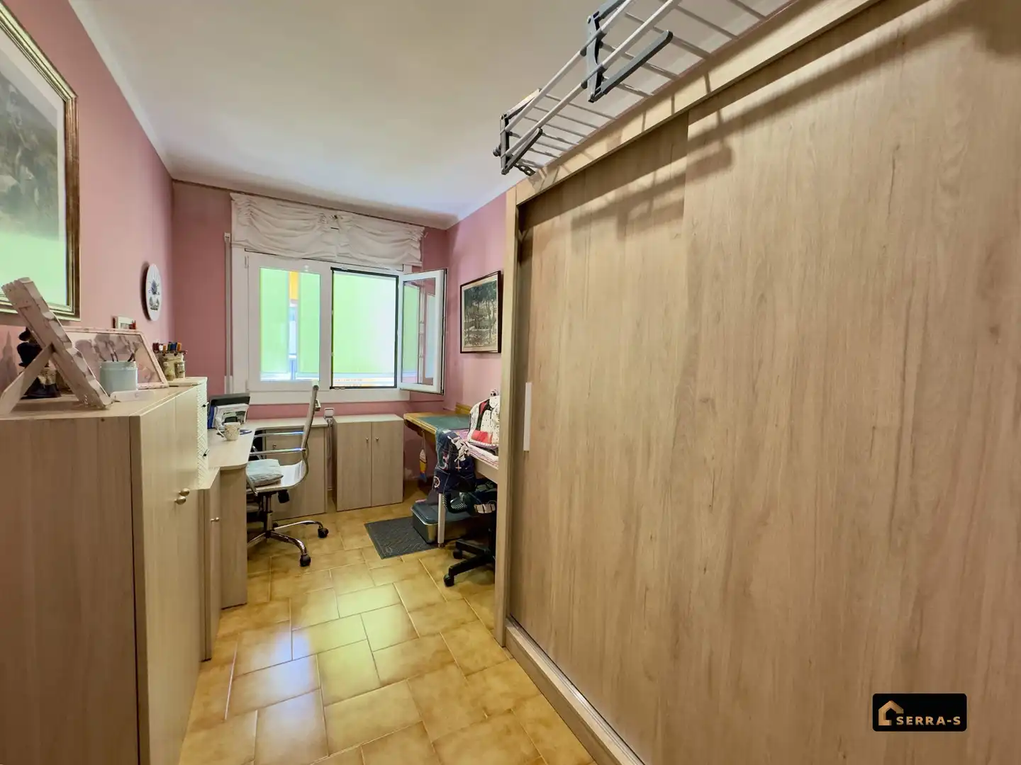 Schlafzimmer von Wohnung zum Verkauf in Malgrat de Mar mit Klimaanlage und Balkon