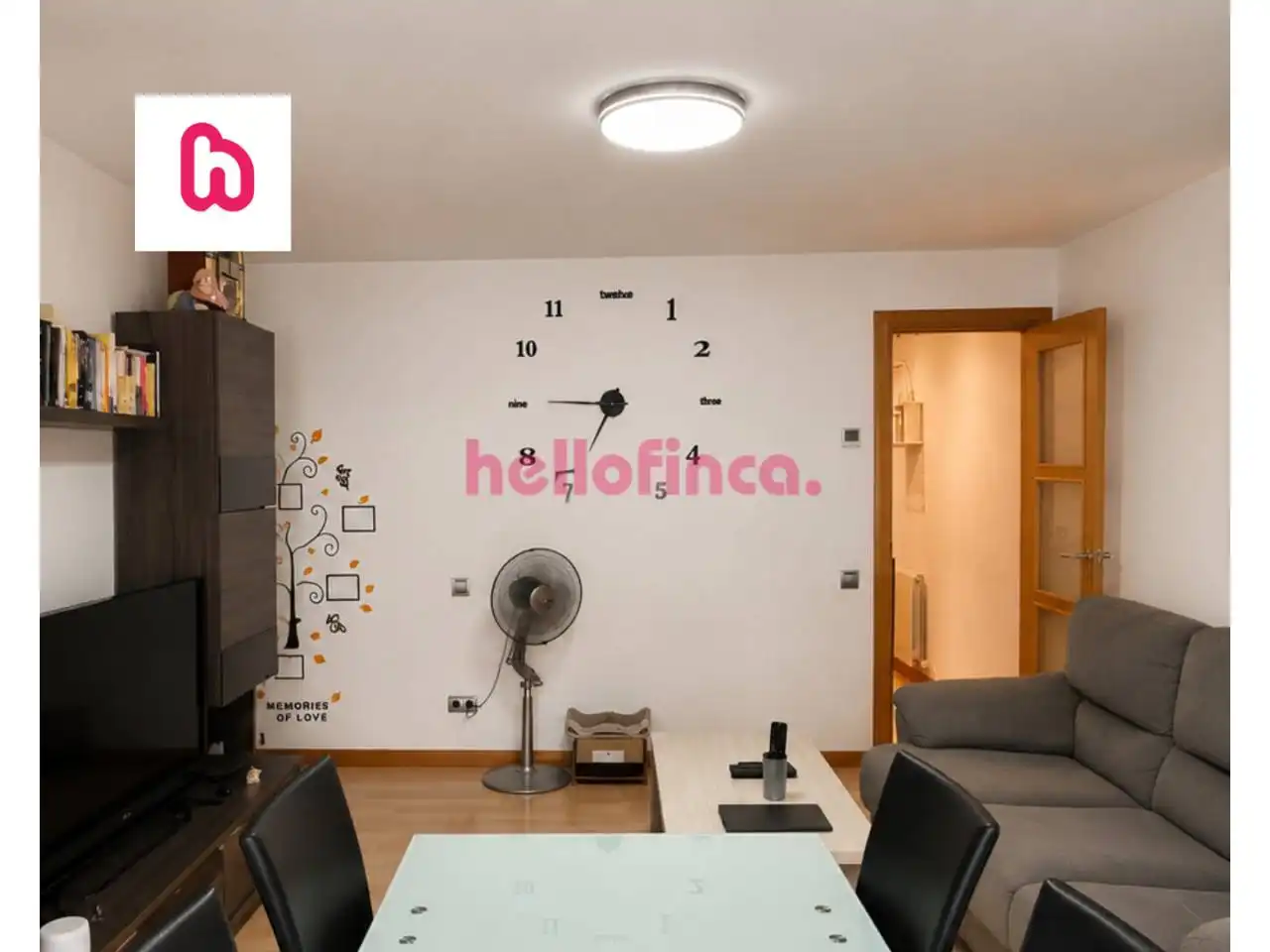 Living room of Flat for sale in Ripollet  with Heating, Parquet flooring and Storage room