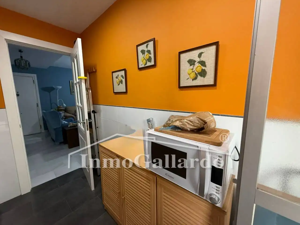 Cocina de Piso en venta en Málaga con Terraza