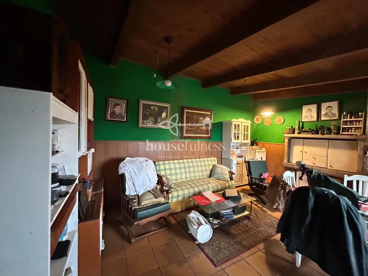 Sala de estar de Casa o chalet en venta en Narón con Calefacción, Jardín privado y Terraza