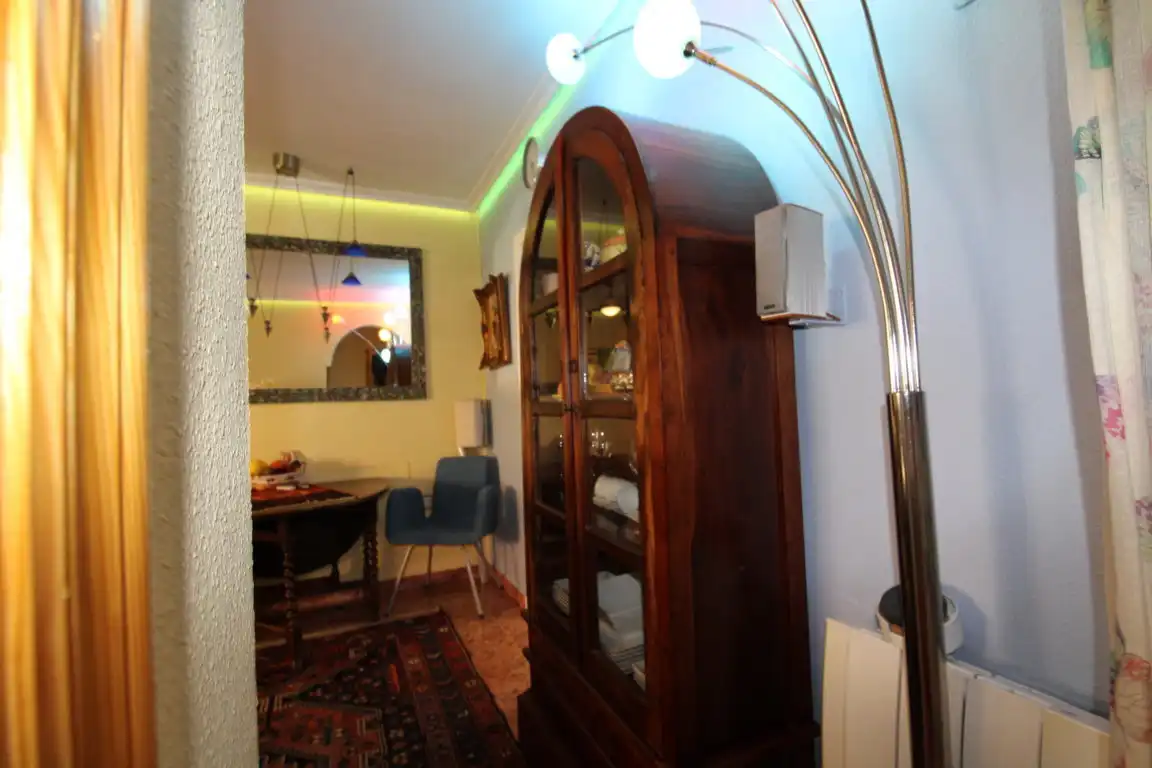 Menjador de Apartament en venda en Orihuela amb Terrassa, Moblat i Piscina comunitària