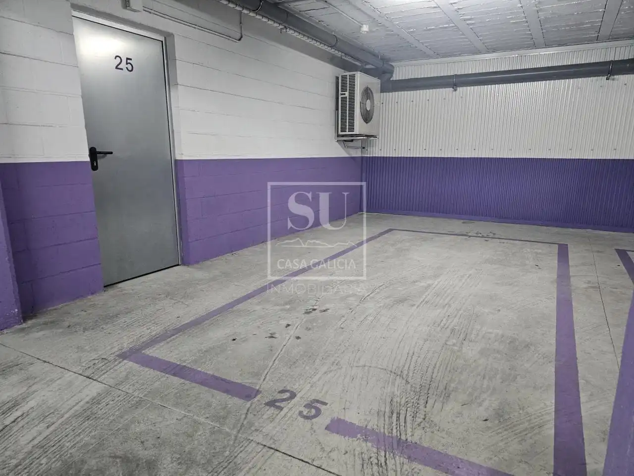 Parking de Piso de alquiler en Baiona con Calefacción, Terraza y Trastero