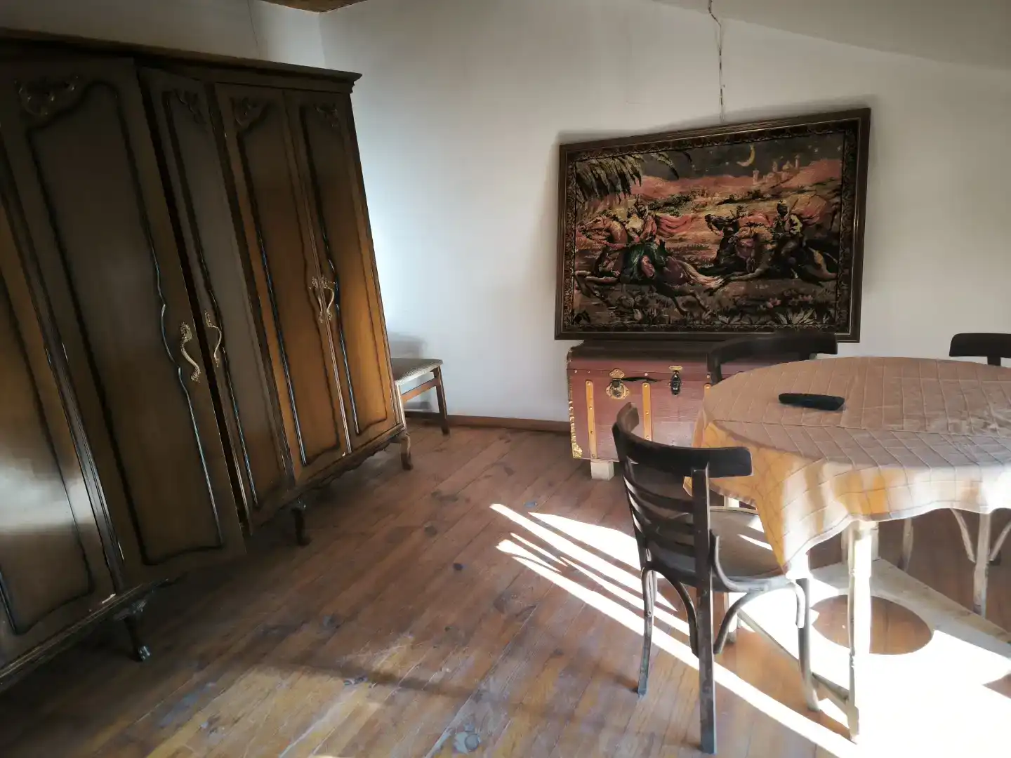 Sala d'estar de Casa adosada en venda en Castrodeza, Valladolid