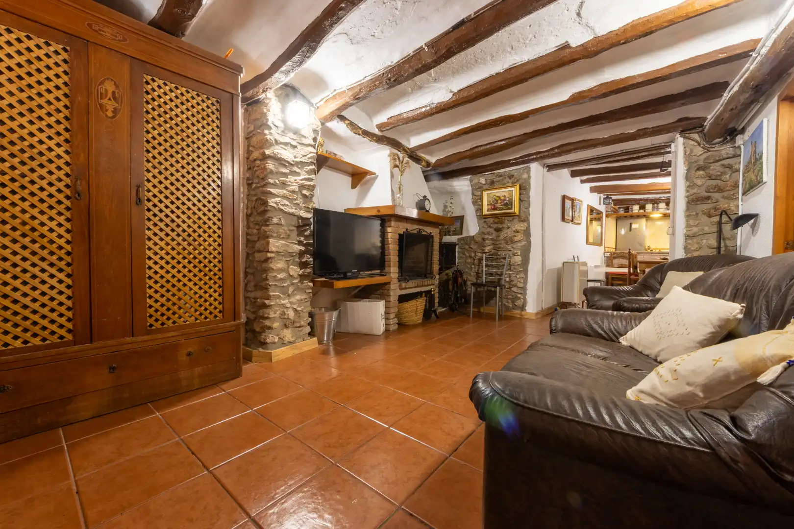 Living room of Country homes for sale in Vila-rodona  with Terrace, Furnished and Oven