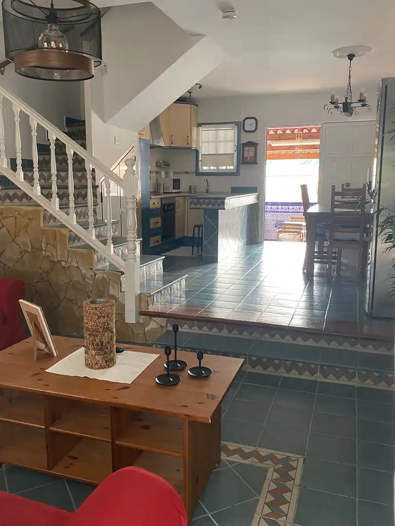 Cuina de Casa adosada en venda en Mogán amb Aire condicionat, Terrassa i Traster