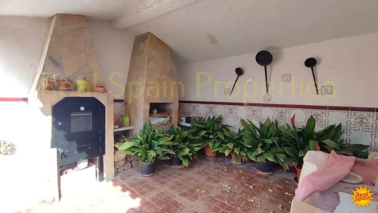 Cocina de Finca rústica en venta en Vélez-Rubio con Terraza y Piscina