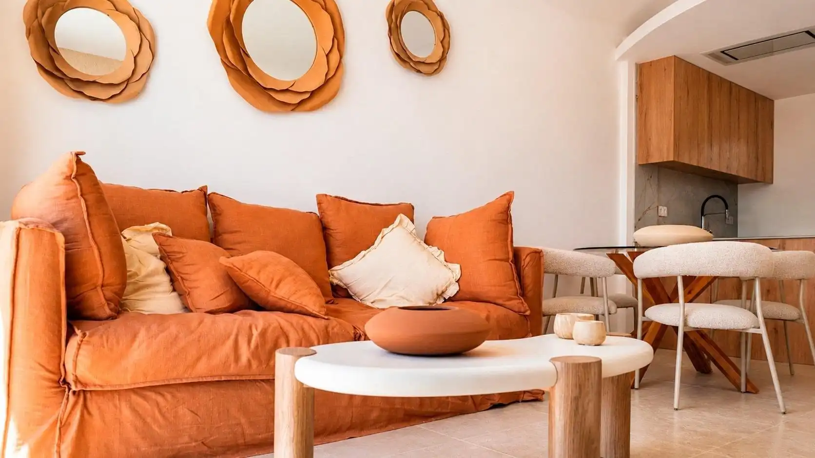 Sala d'estar de Finca rústica en venda en Dolores amb Aire condicionat, Jardí privat i Terrassa