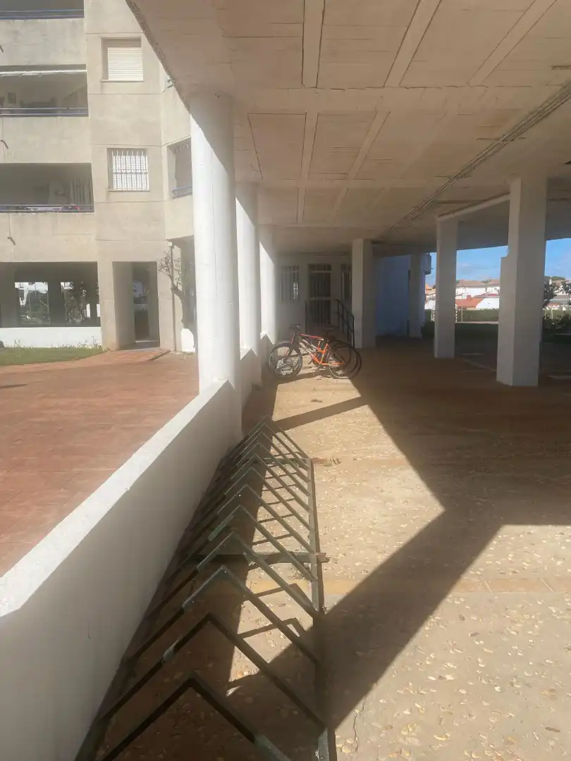 Aparcament de Apartament en venda en El Portil amb Terrassa, Moblat i Piscina comunitària