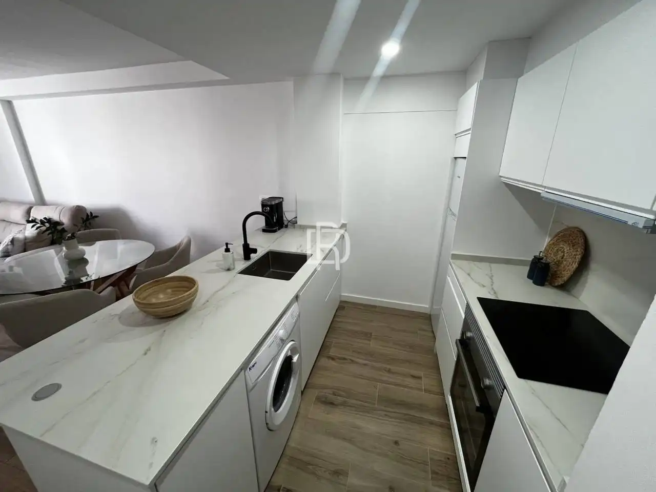 Küche von Wohnung zum Verkauf in Puerto de la Cruz mit Parkett und Möbliert
