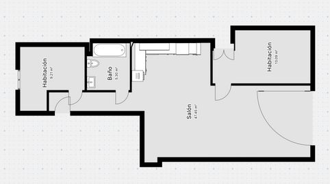 Foto 3 de Piso en venta en Fuensalida, Toledo