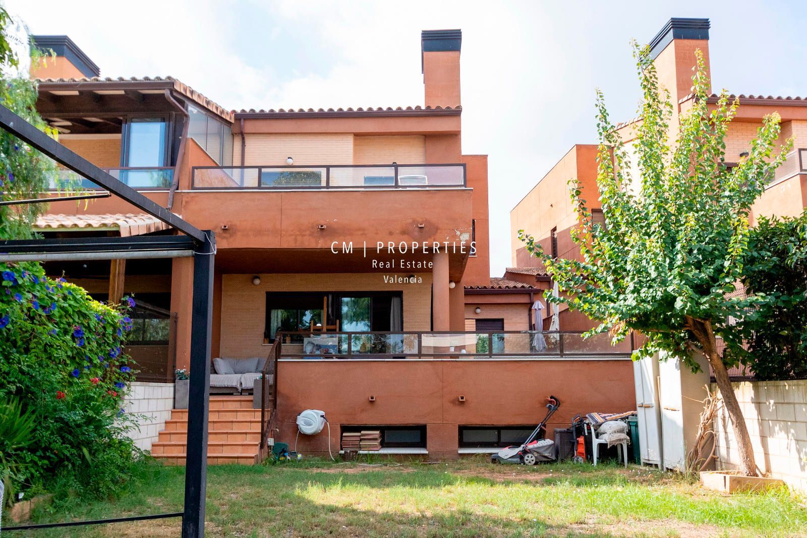 Garden of Single-family semi-detached for sale in Bétera  with Air Conditioner, Heating and Terrace