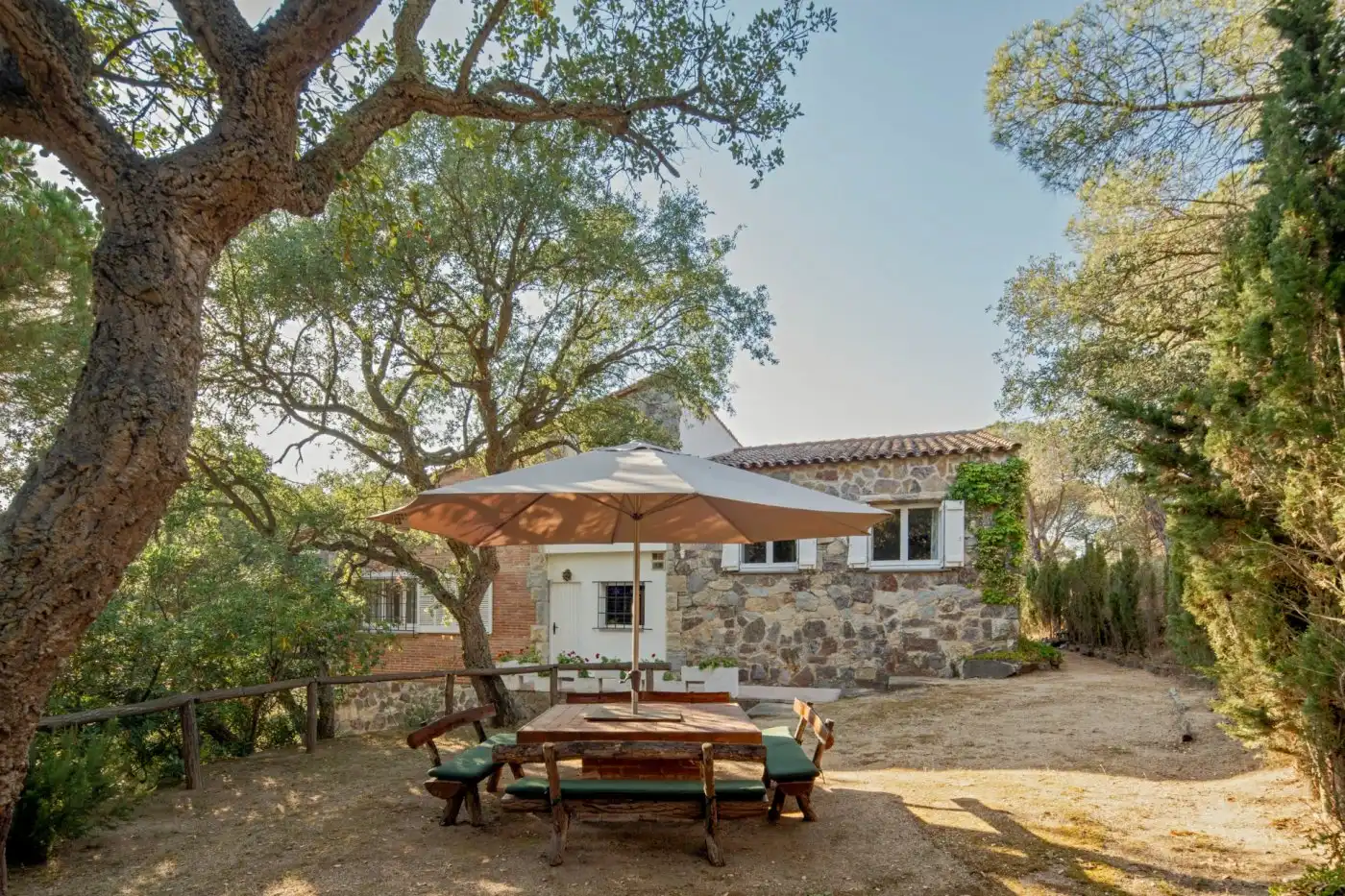 Jardín de Casa o chalet en venta en Castell d'Aro, Platja d'Aro i s'Agaró con Aire acondicionado, Jardín privado y Piscina