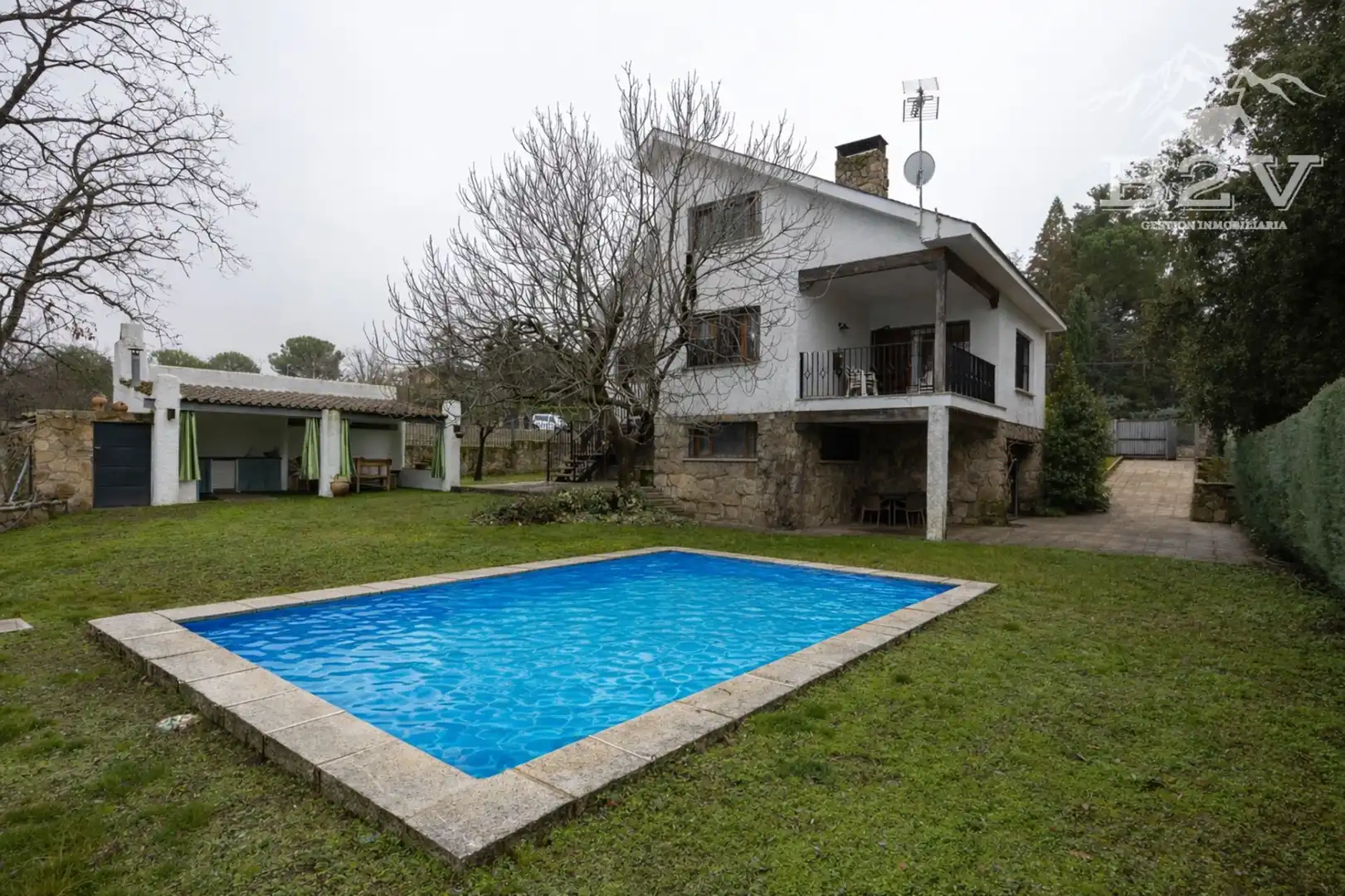 Piscina de Casa o xalet en venda en Soto del Real amb Calefacció, Jardí privat i Terrassa